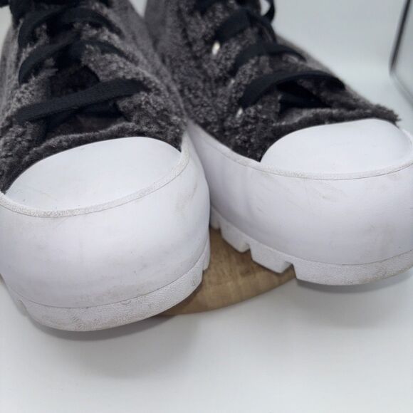 Converse Chuck Taylor 7.5 Shoes All Star Platform High Sherpa Sneakers Women - Picture 16 of 16